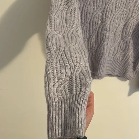 Vineyard Vines Knit Pastel Purple Turtleneck Sweater Size XS - Picture 3 of 6